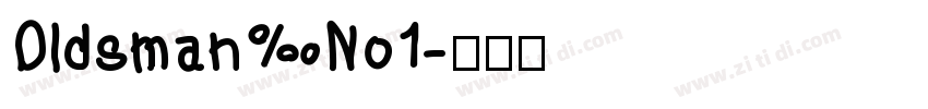Oldsman No1字体转换